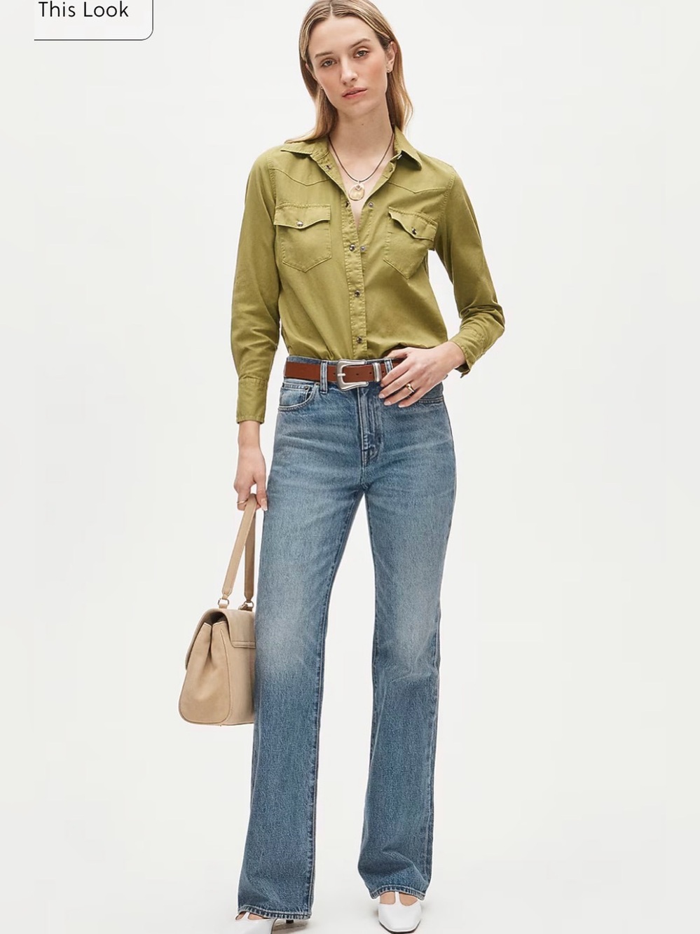 J.Crew Slim bootcut jean high rise rigid size 31